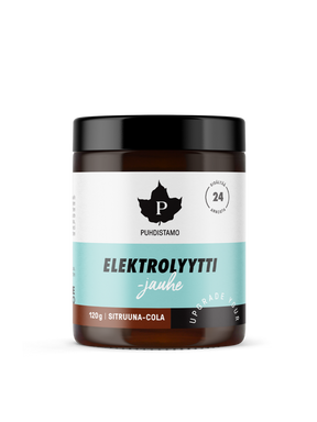 Elektrolyyttijauhe Sitruuna-Cola - 120 g