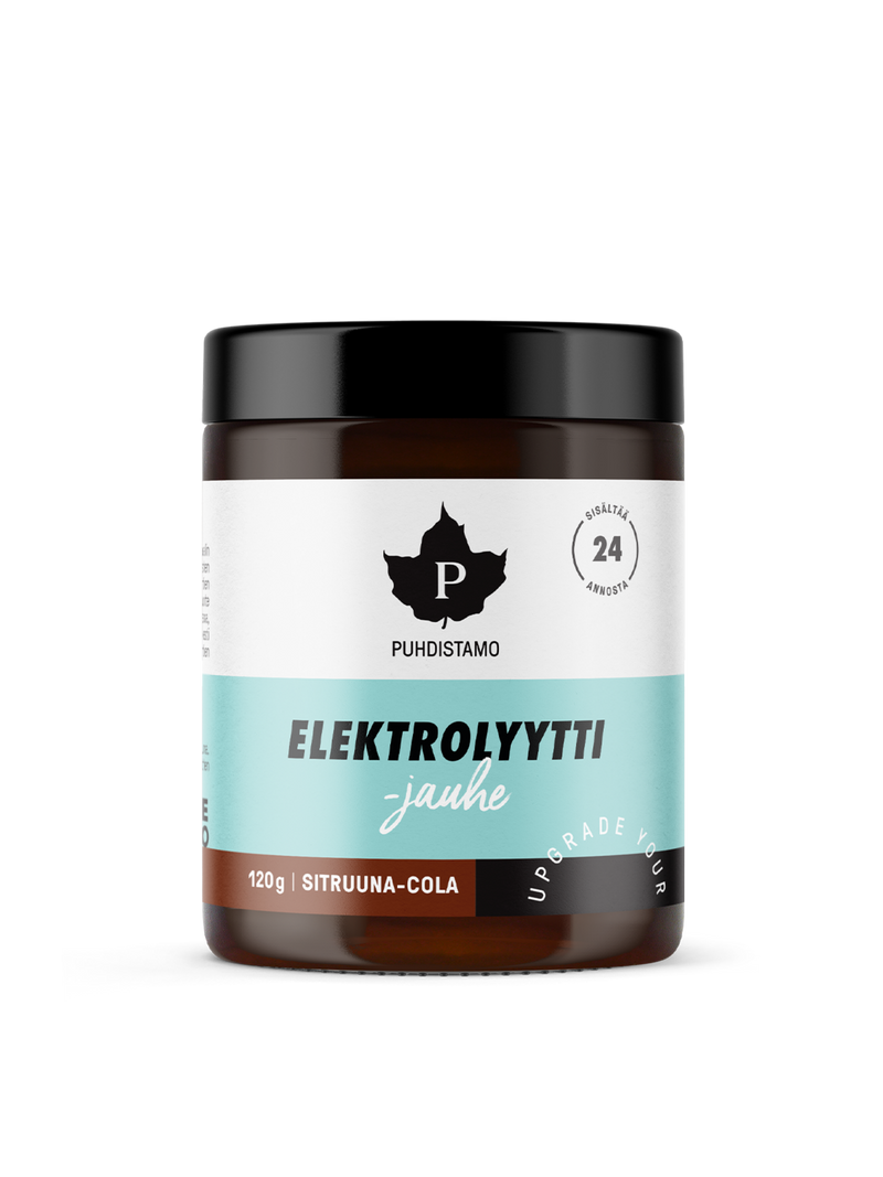 Elektrolyyttijauhe Sitruuna-Cola - 120 g