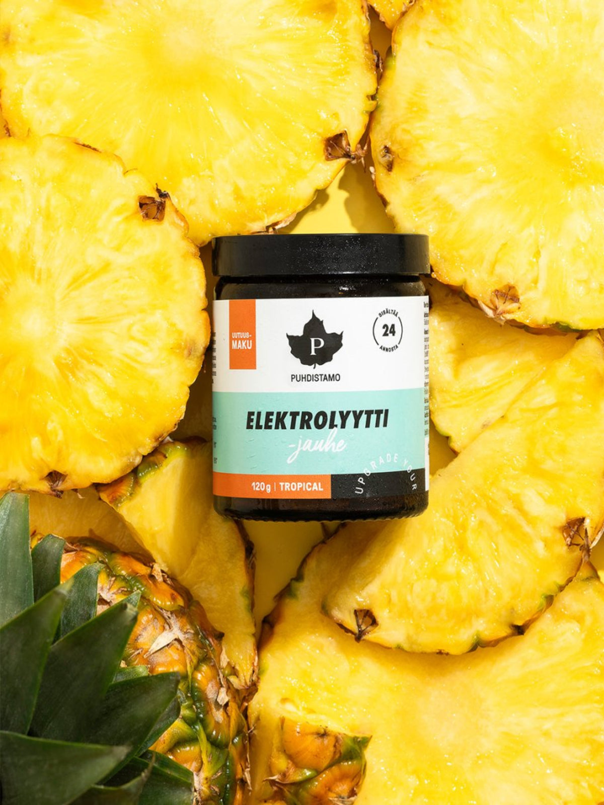 Puhdistamon Elektrolyyttijauhe Tropical ja Ananaksia