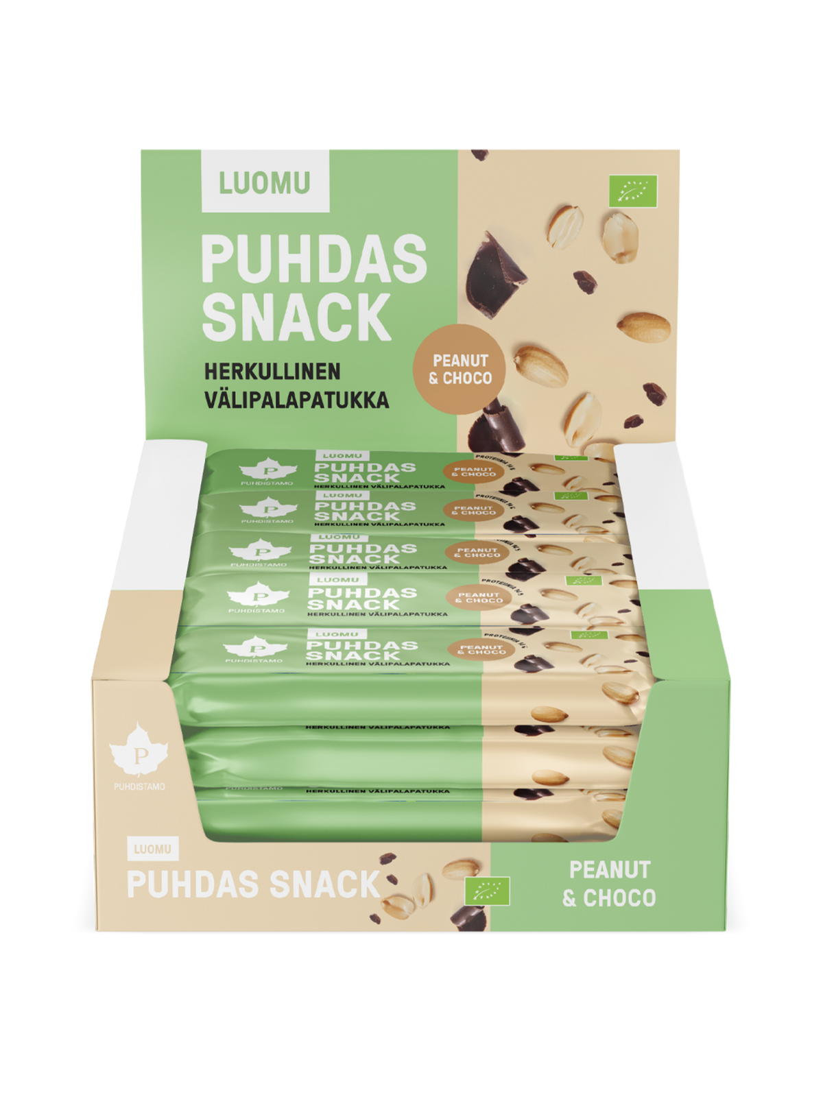 Puhdas Snack™ - Peanut & Choco - 40 g 20-pack