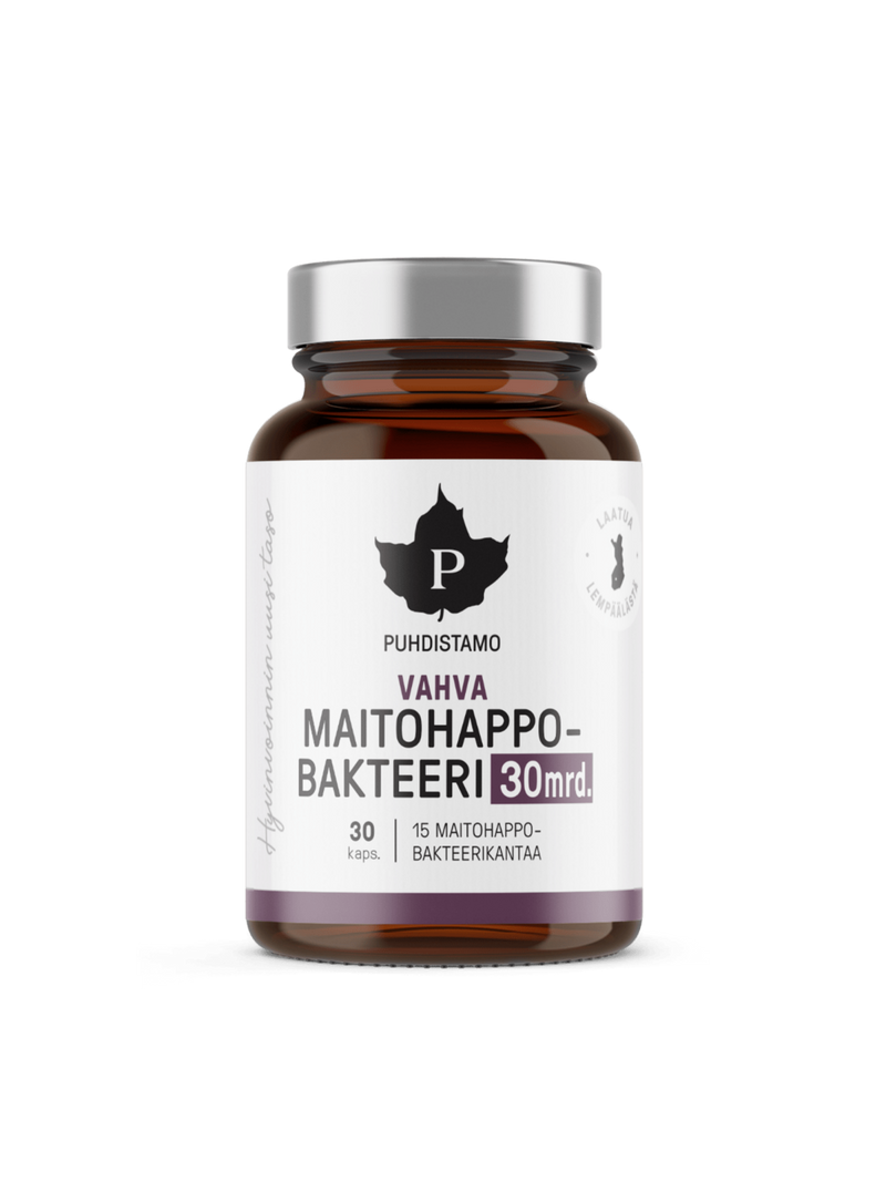 Vahva Maitohappobakteeri 30 mrd. - 30 kaps