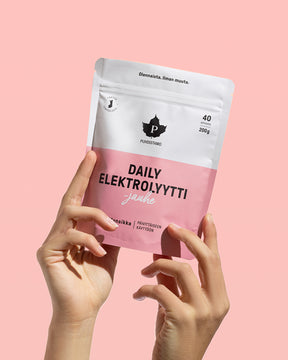 Daily Elektrolyyttijauhe Mansikka - 200 g