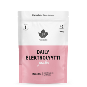 Daily Elektrolyyttijauhe Mansikka - 200 g