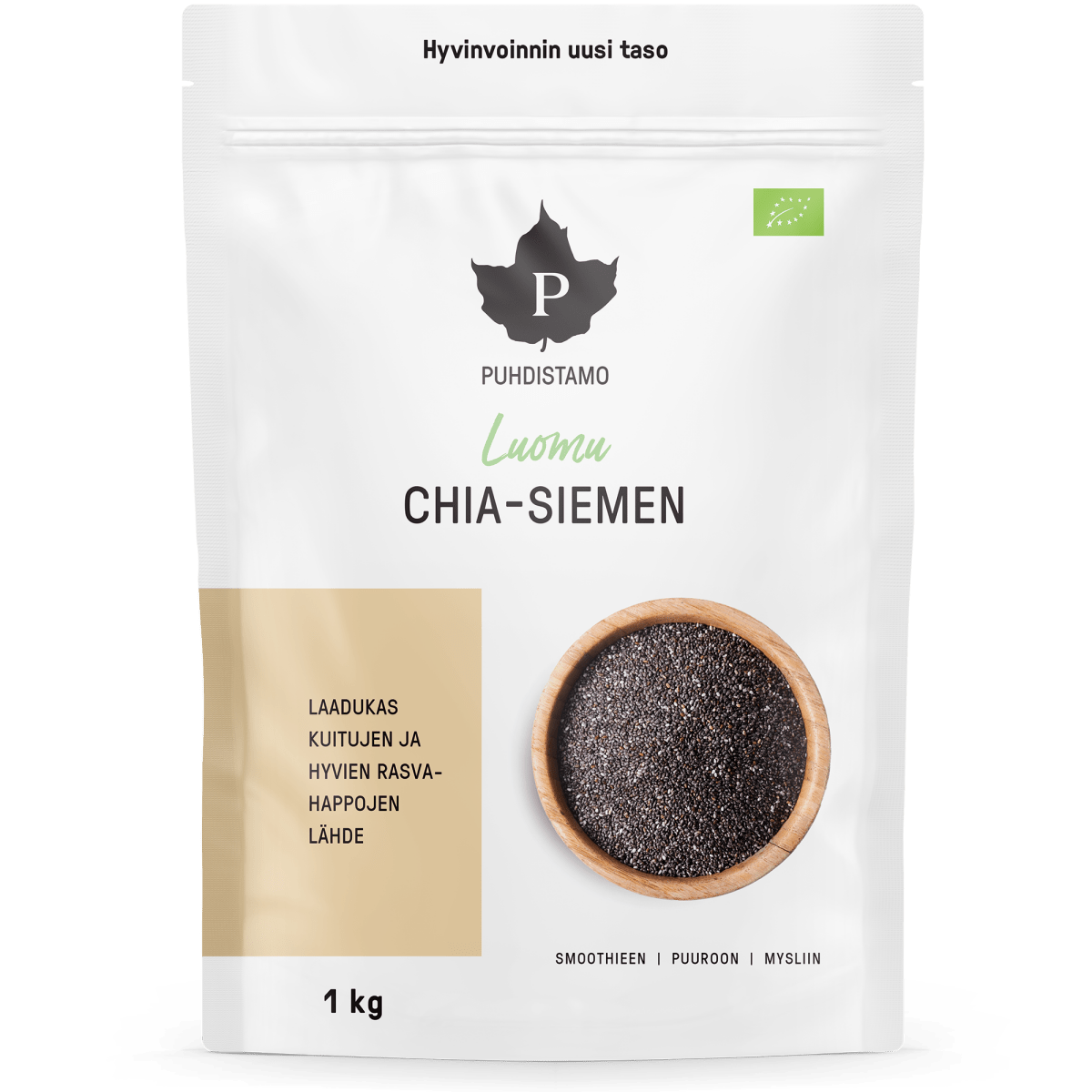 Luomu Chia - siemen - 1 kg
