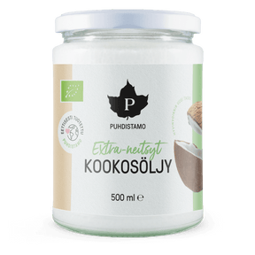 Luomu Extra - neitsytkookosöljy - 500 ml