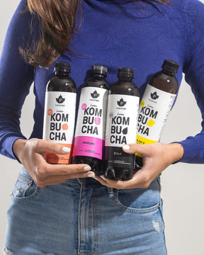 Luomu Kombucha Persikka - 400 ml 12 - pack
