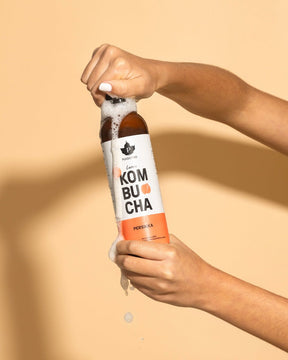 Luomu Kombucha Persikka - 400 ml 12 - pack