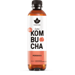 Luomu Kombucha Persikka - 400 ml