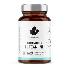 Luontainen L - teaniini - 60 kaps