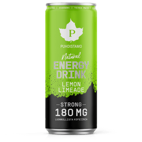 Natural Energy Drink Lemon Limeade Strong - 330 ml