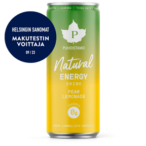Natural Energy Drink Pear Lemonade - 330 ml