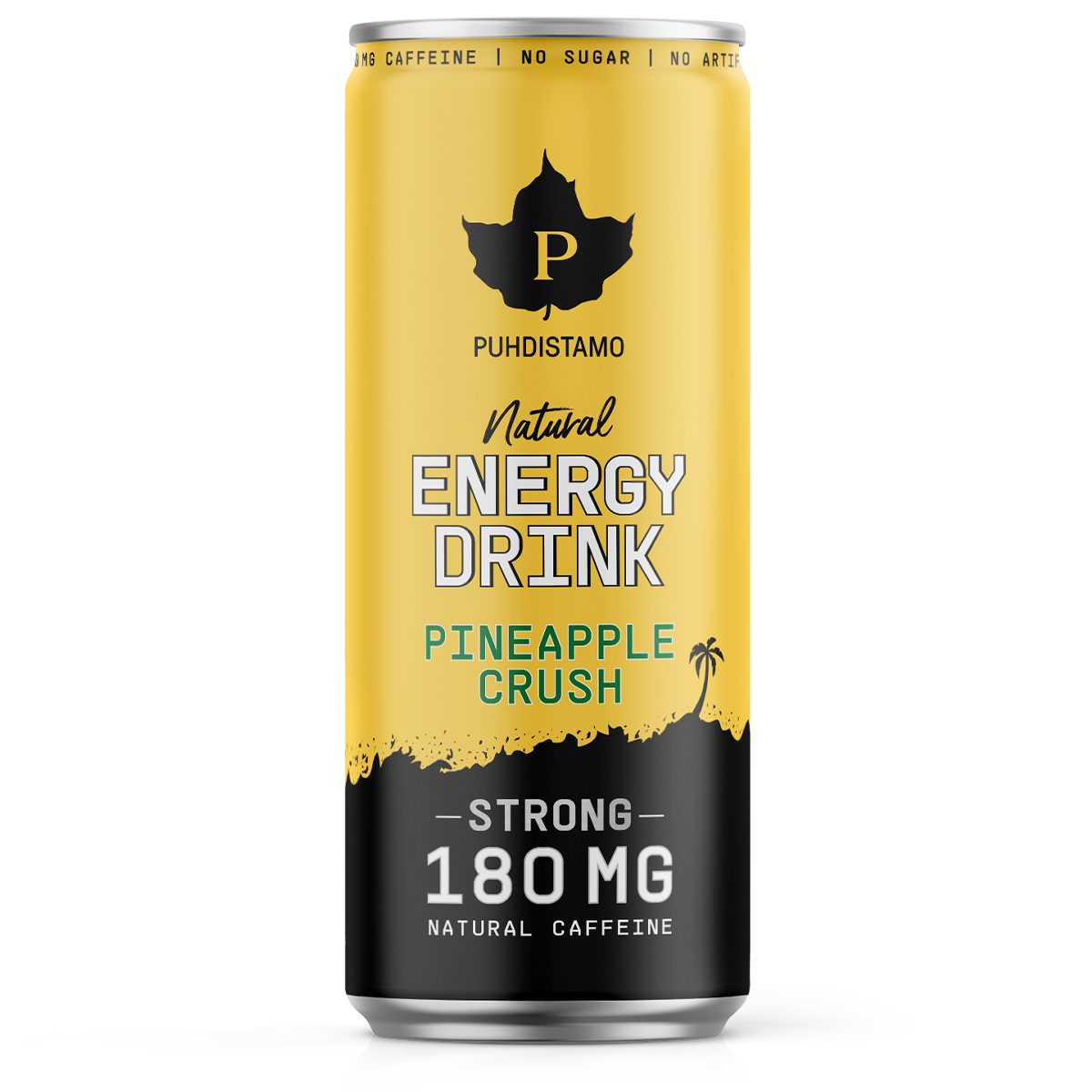 Natural Energy Drink Pineapple Crush Strong - 330 ml