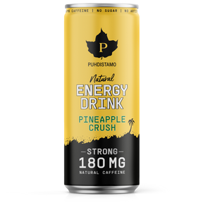 Natural Energy Drink Pineapple Crush Strong - 330 ml