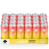 Natural Energy Drink Rhuby Lemonade - 330 ml 24 - pack