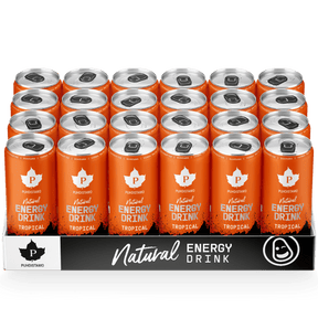 Natural Energy Drink Tropical Strong - 330 ml 24 - pack