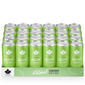 Natural Energy Drink Vihreä omena - 330 ml 24 - pack