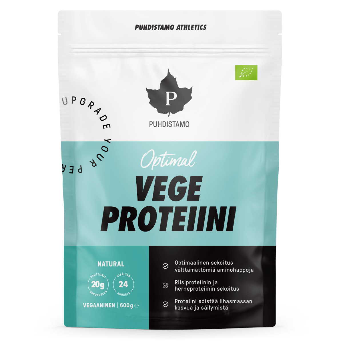 Optimal VEGE Proteiini - Natural 600 g