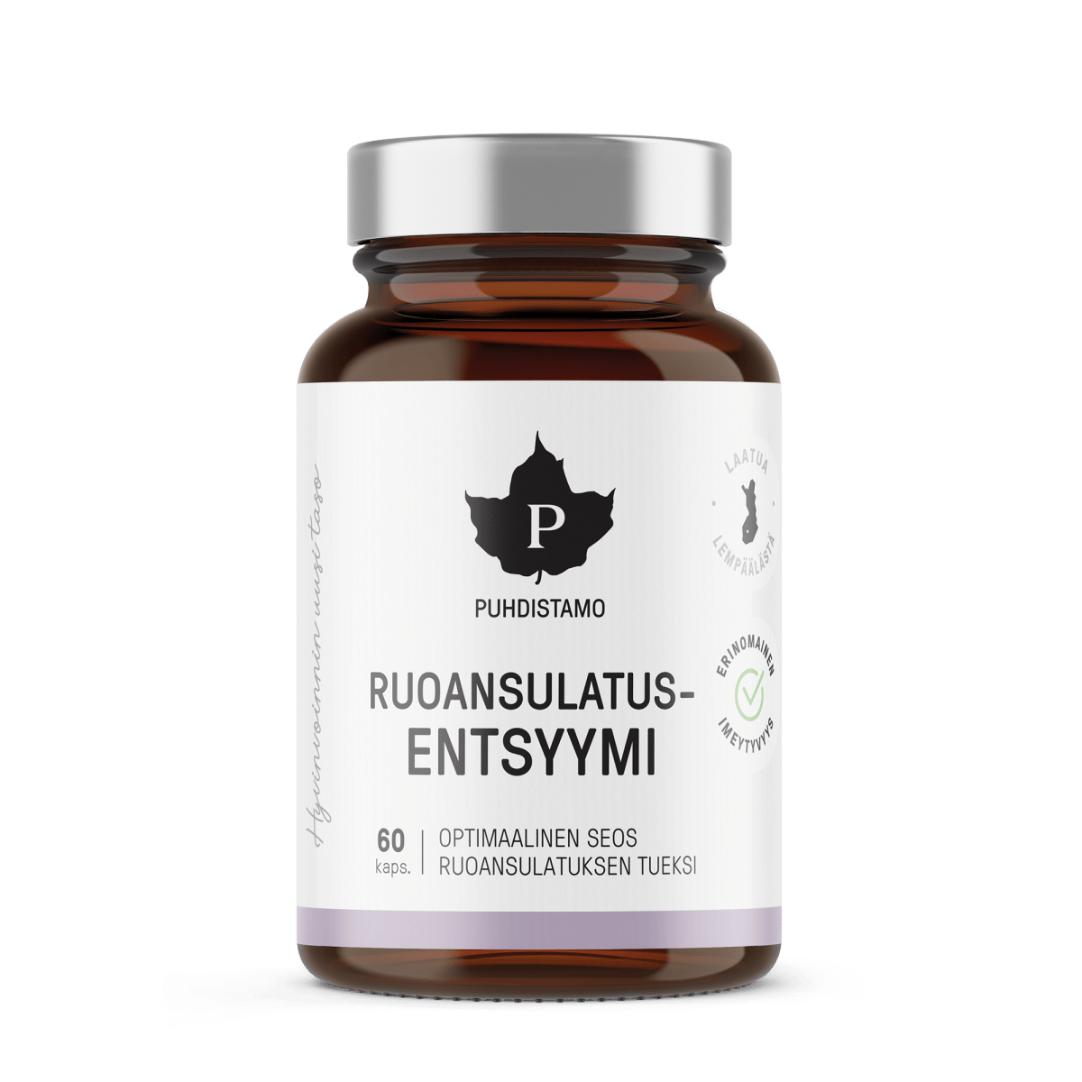 Ruoansulatusentsyymi - 60 kaps