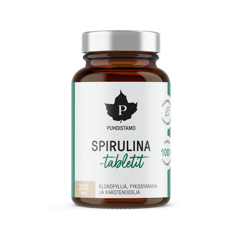 Spirulinatabletit - 200 tabl.