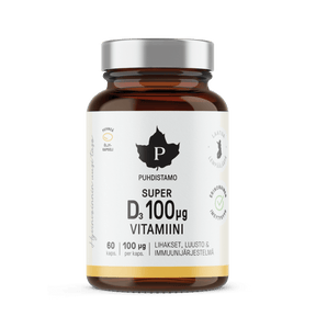 Super D - vitamiini 100 μg - 60 kaps