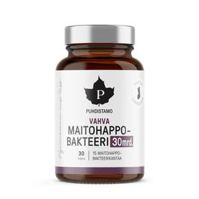 Vahva Maitohappobakteeri 30 mrd. - 30 kaps