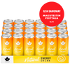 Natural Energy Drink Orange Lemonade - 330 ml 24-pack