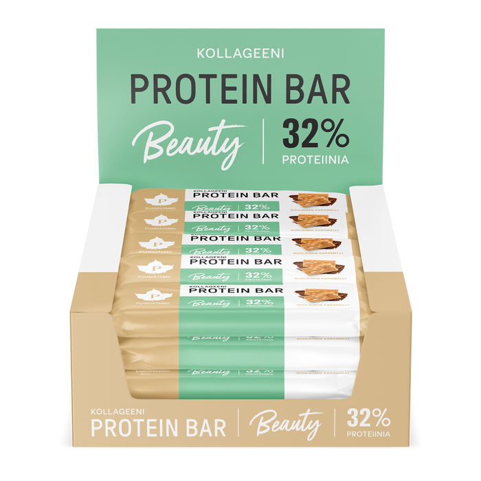 Kollageeni Protein Bar Suolainen karamelli - 30 g 24-pack