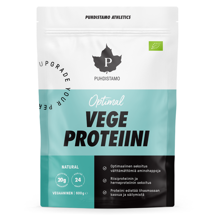 Optimal VEGE Proteiini - Natural 600 g